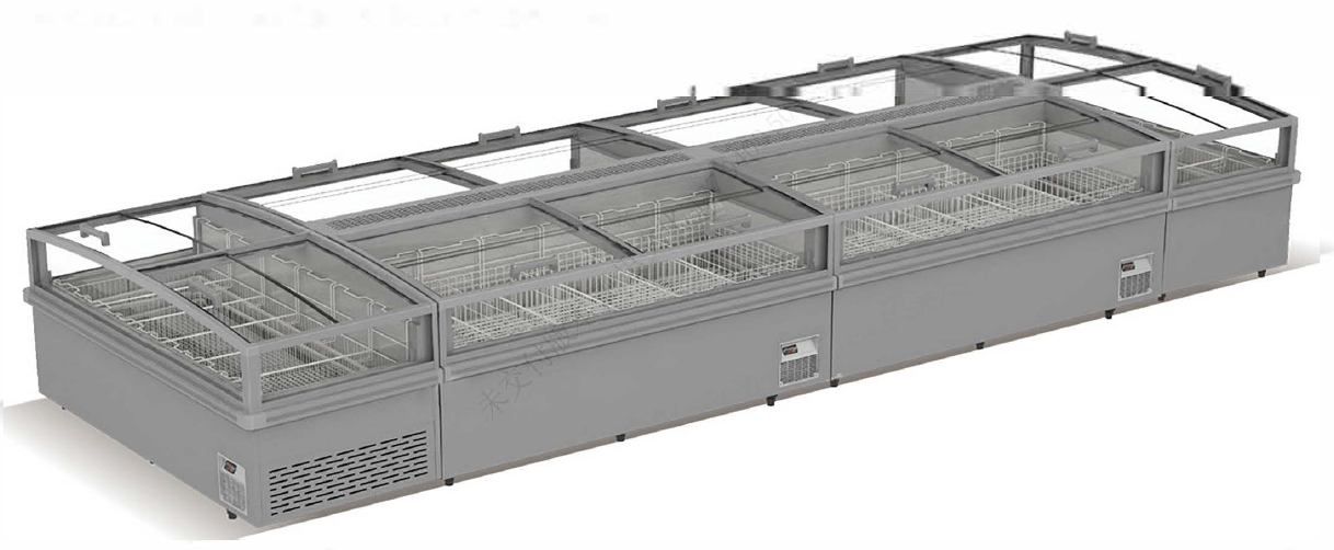 Commercial Island Freezer